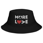 More Love Embroidered Bucket Hat